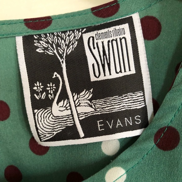 Clements Ribeiro SWAN for Evans UK blouse - Picture 5 of 11